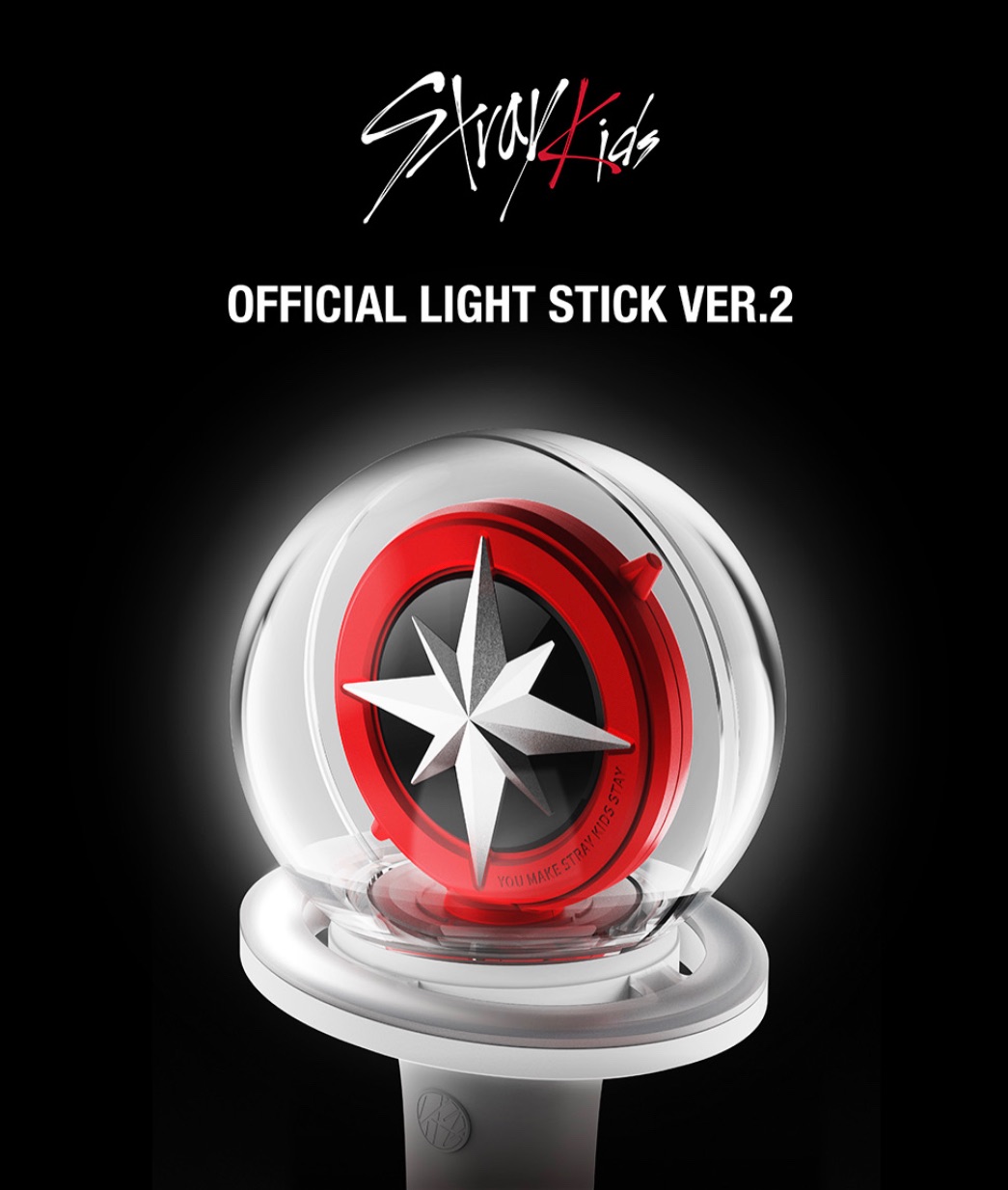 現貨✅ stray kids 迷孩 二代 手燈 應援棒 指南針