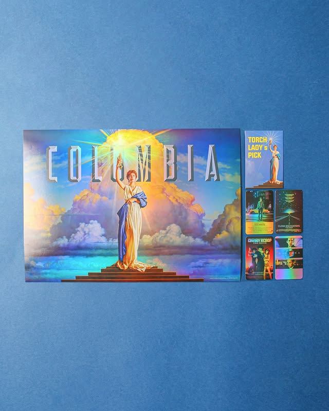 韓國 MEGABOX 火炬女神 海報（A3） 電影海報 海報+小卡