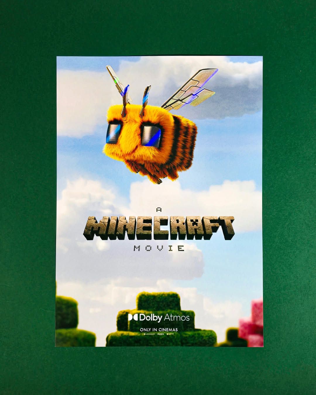 韓國 MEGABOX MINECRAFT麥塊電影 杜比海報 （A3）