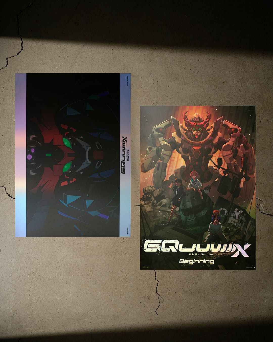韓國 MEGABOX 機動戰士Gundam GQuuuuuuX -Beginning ARTGRAPHY 海報 電影海報