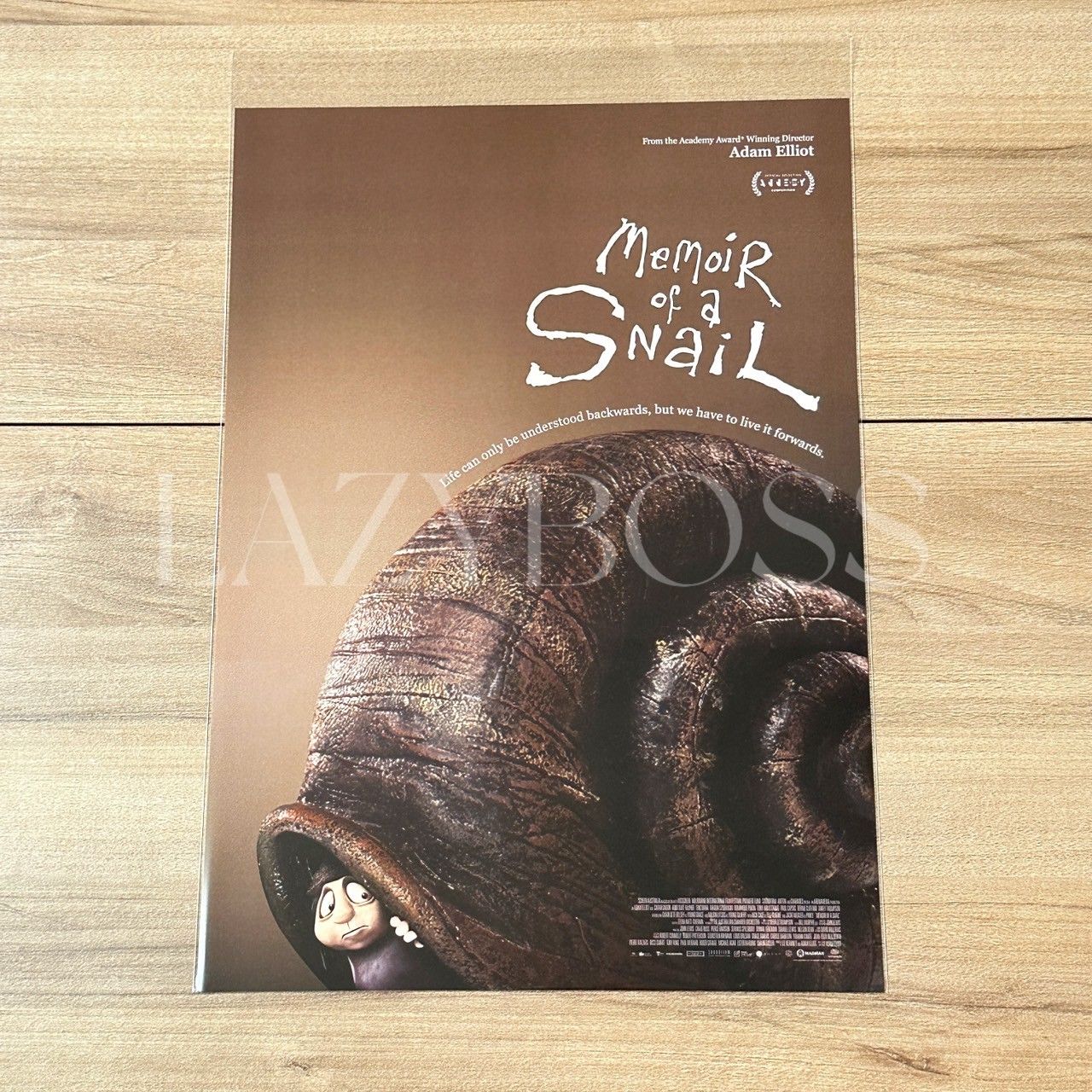 韓國 CINEQ 蝸牛少女回憶錄 原版前導海報 （A3）