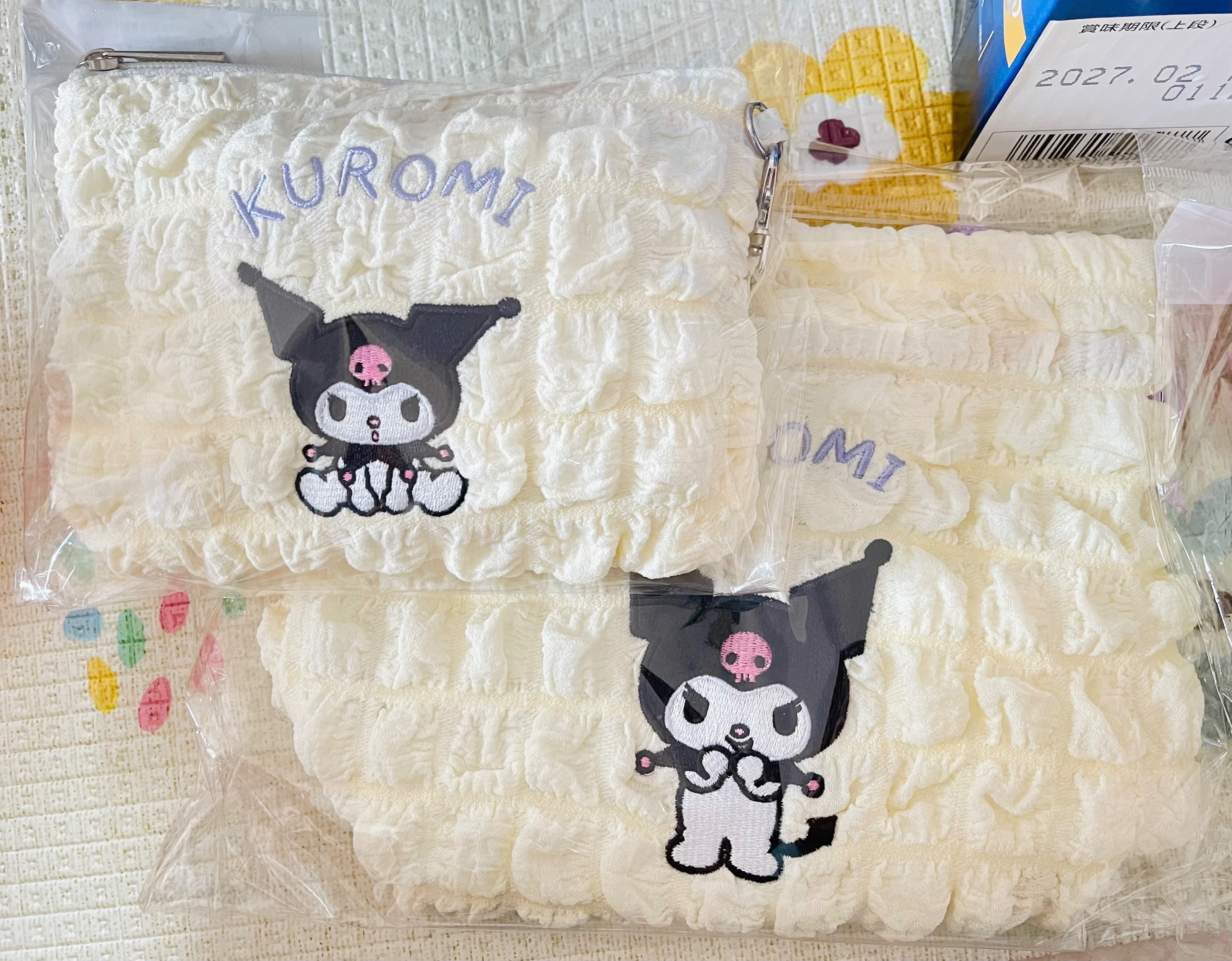 三麗鷗 酷洛米 泡芙包系列 兩款一組