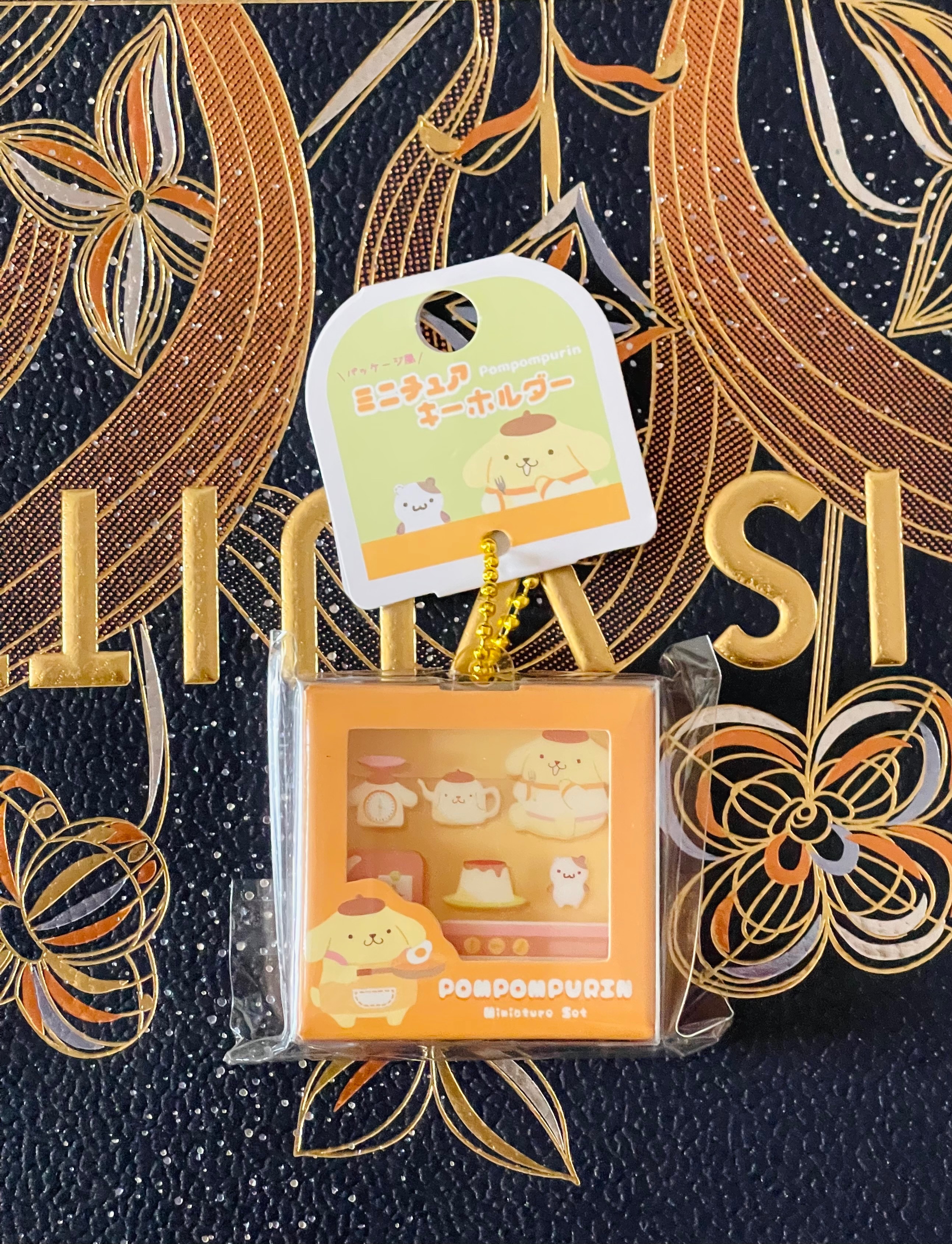 日本帶回 Sanrio三麗鷗 包裝小方盒 吊飾