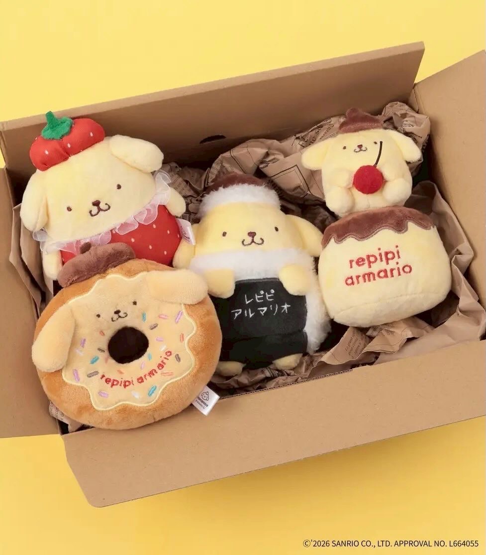 Repipi 聯名布丁狗們