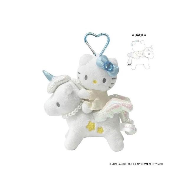 日本購入 SANRIO 三麗鷗 NIC HELLO KITTY 凱蒂貓 獨角獸吊飾 鑰匙圈