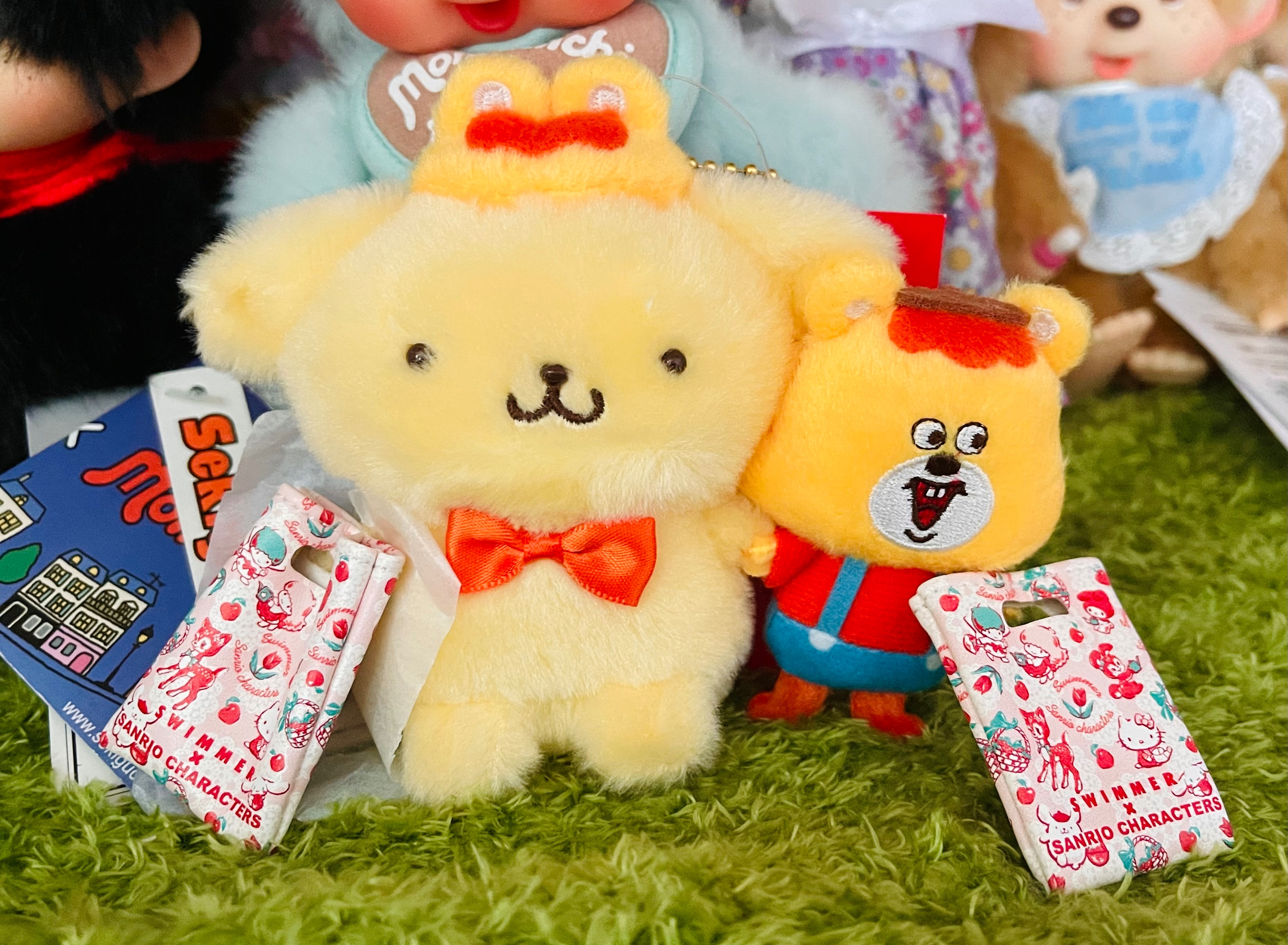 絕版SWIMMER × SANRIO CHARACTERS 三麗鷗聯名 鑰匙圈 吊飾 布丁狗