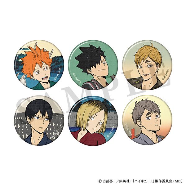 現貨 排球少年 四季景 夏之陣 徽章