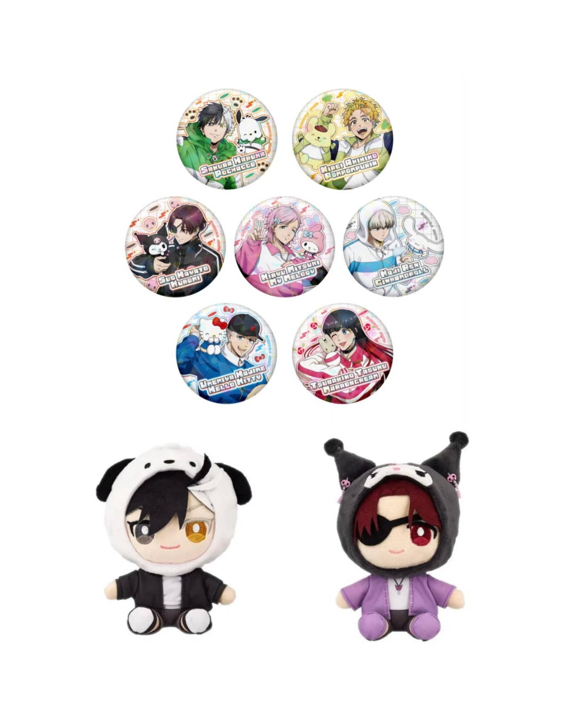 現貨 防風少年 三麗鷗聯名 徽章 娃