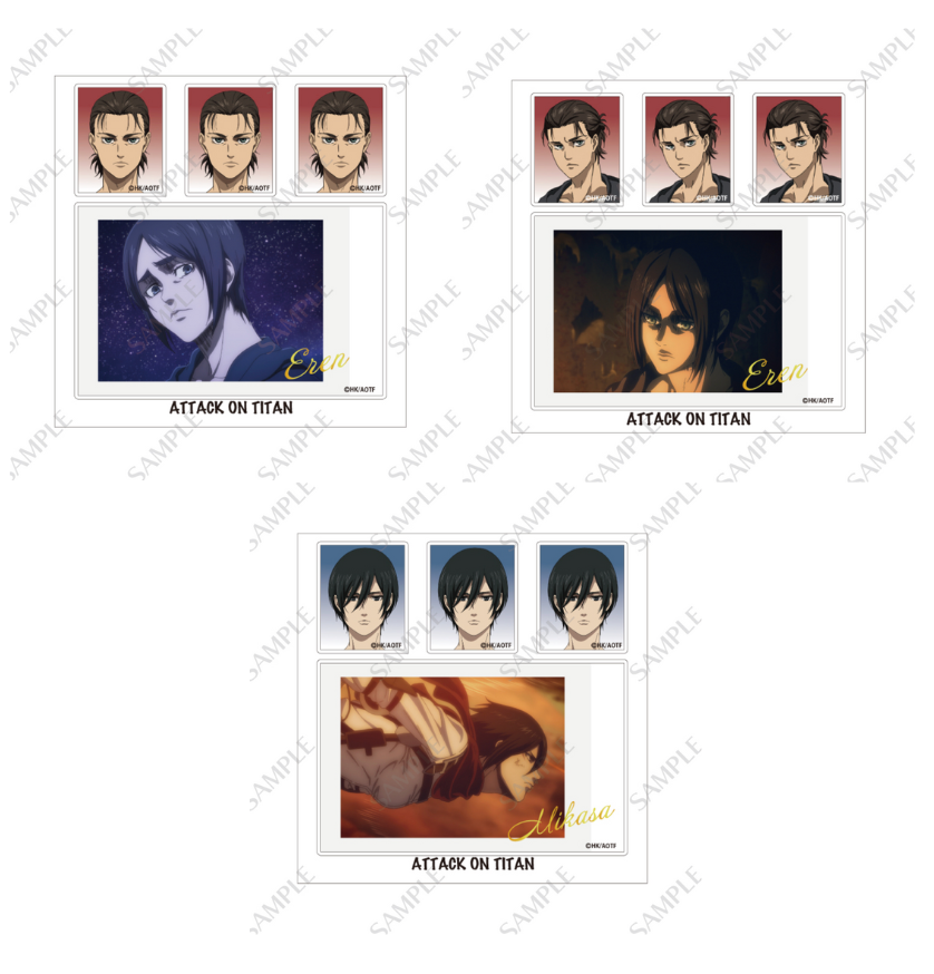 現貨 進擊的巨人 大頭照貼紙