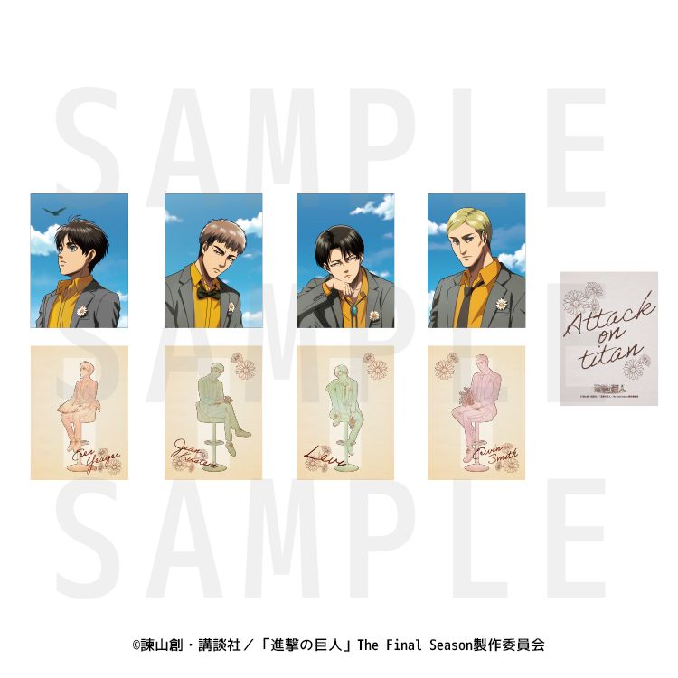 現貨 進擊的巨人 橘襯衫 小卡