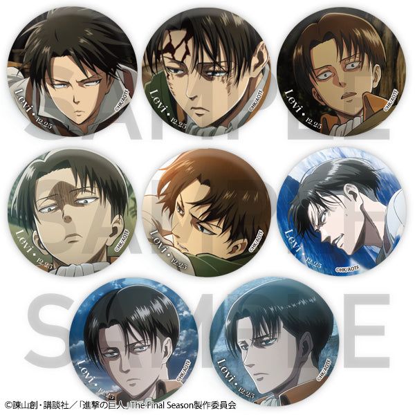 現貨 進撃的巨人 WIT 里維個人池 徽章