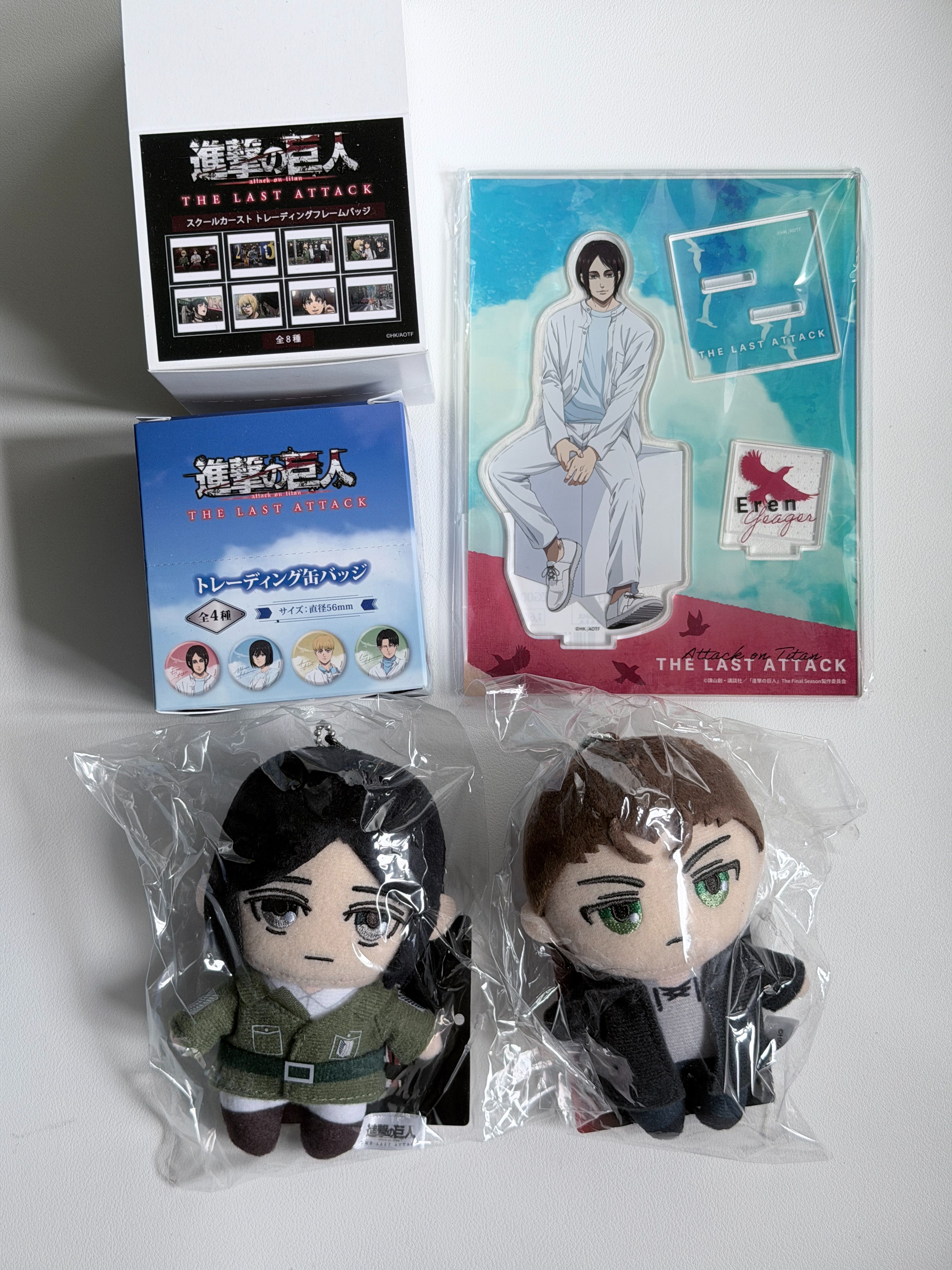 現貨 進擊的巨人 完結篇 娃 立牌