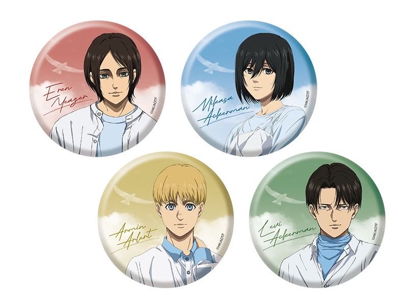 現貨 進擊的巨人 完結篇 圓徽