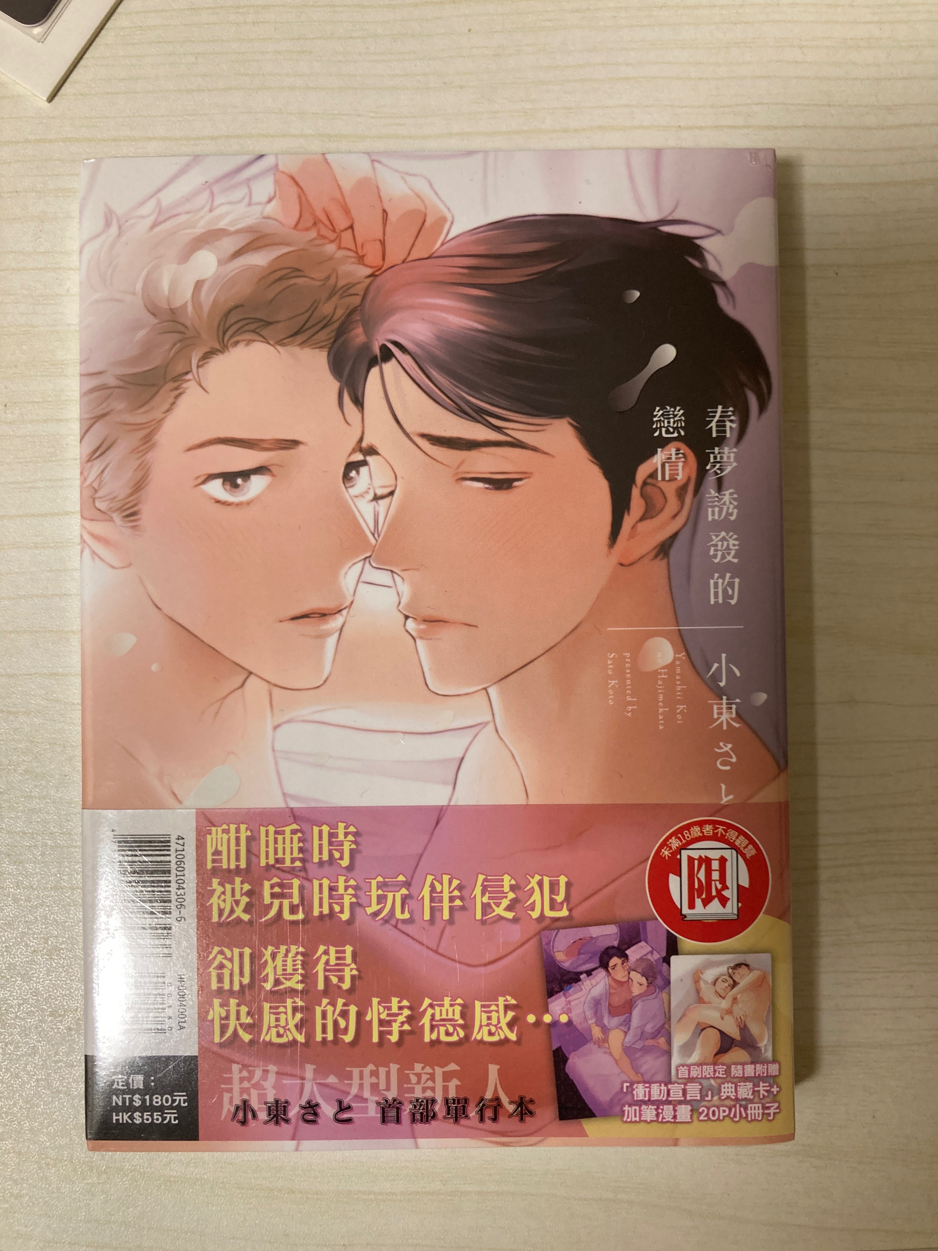 春夢誘發的戀情 全新未拆（單出/可被綁）