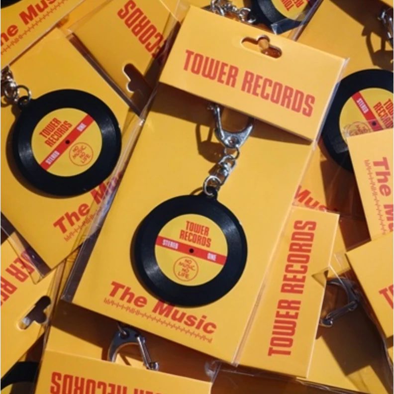 The Music × TOWER RECORDS 音樂鑰匙圈