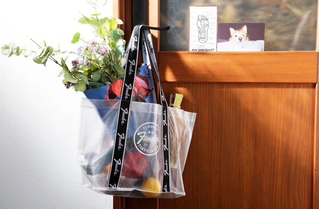 日本限定 FENDER FLAGSHIP TOKYO JAPAN 環保購物袋