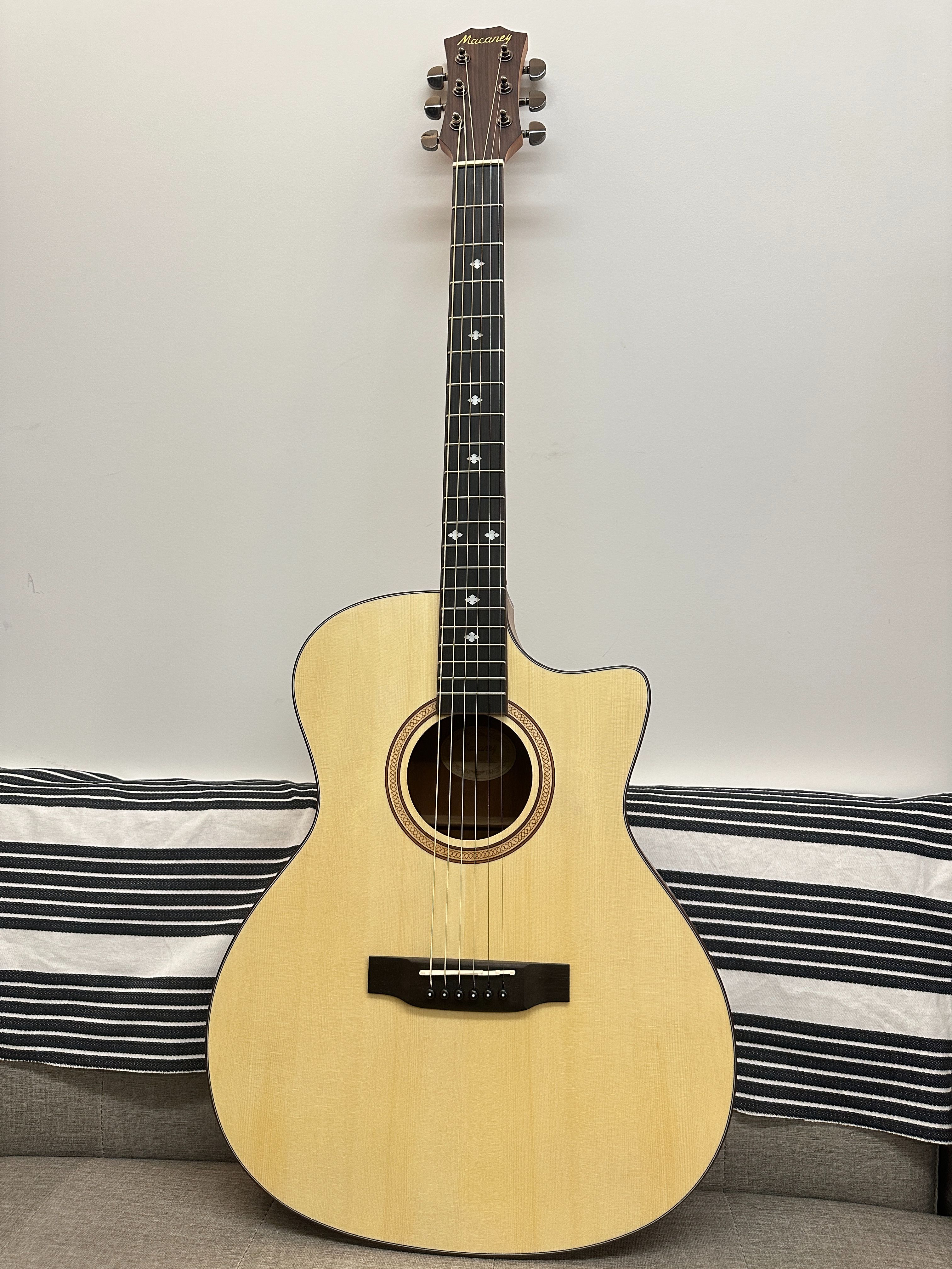 「新品」Macaney MA-20 雲杉木面板 民謠吉他