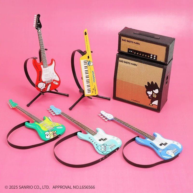 日本8/25 超可愛！最新上市！RockMono2 三麗鷗 吉他模型 限量版