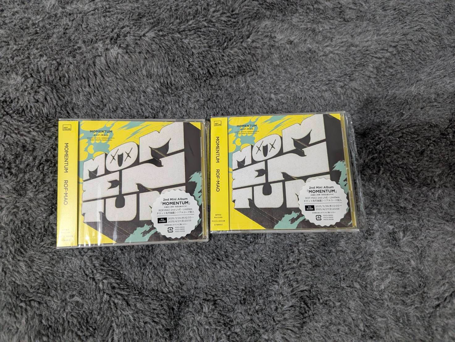 ROF-MAO CD 普通版，付特典（已拆封並無抽票序號）