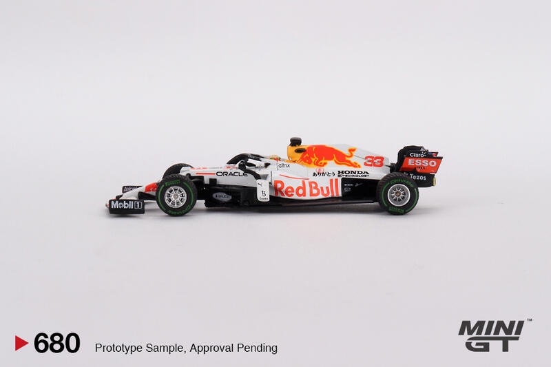 MiniGT RedBull RB16B #33 Max 2nd 土耳其GP 2021 #680