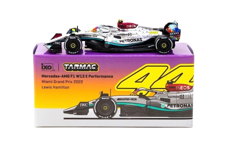 Tarmac Mercedes-AMG F1 W13 #44 L.Hamilton MiamiGP 2022
