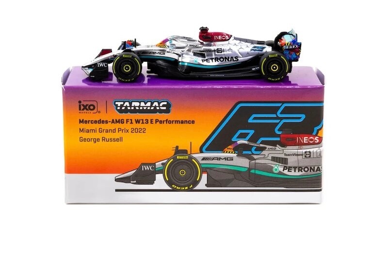 Tarmac Mercedes-AMG F1 W13 #63 Russel MiamiGP 2022
