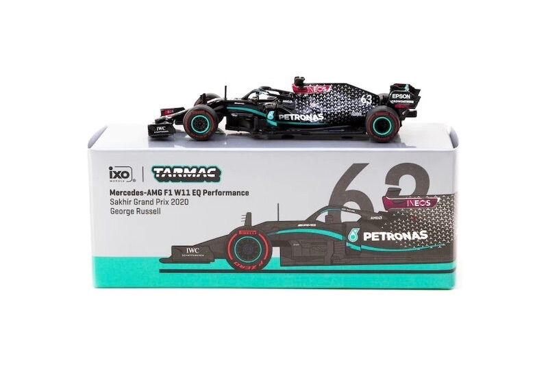 Tarmac Mercedes-AMG F1 W11 #63 Russell SakhirGP 2020