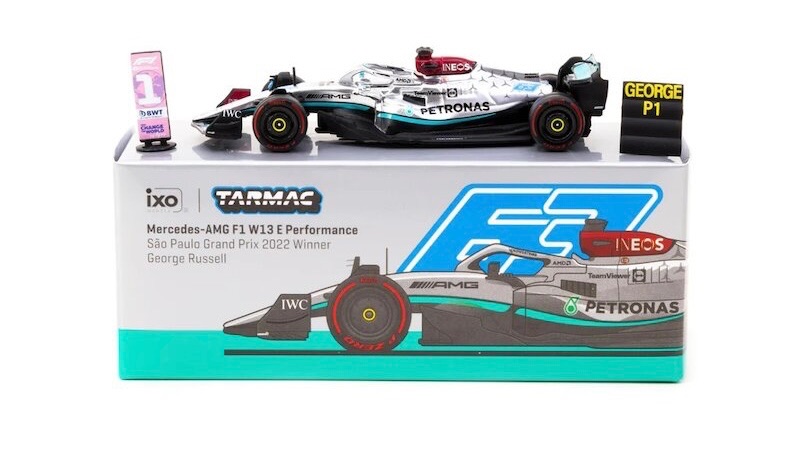 Tarmac Mercedes-AMG F1 W13 #63 Russell 巴西GP 2022