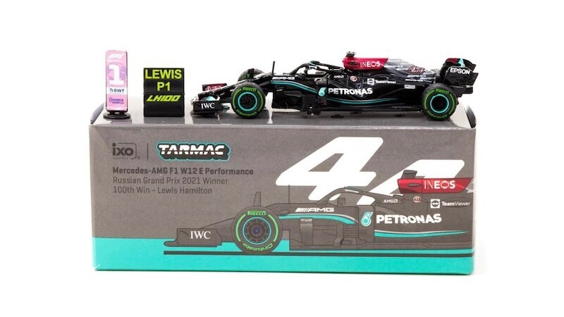 Tarmac Mercedes-AMG F1 W12 #44 L.Hamilton 100th RussianGP