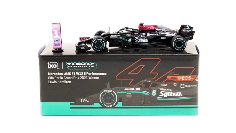 Tarmac Mercedes-AMG F1 W12E #44 Hamilton 巴西GP 2021