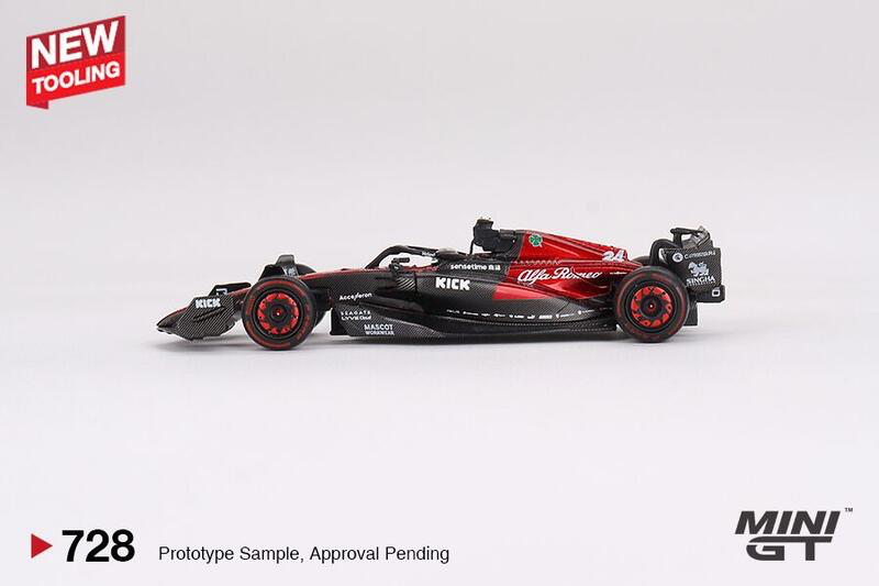 MiniGT Alfa Romeo C43 #24 周冠宇 澳洲 GP 2023 #728