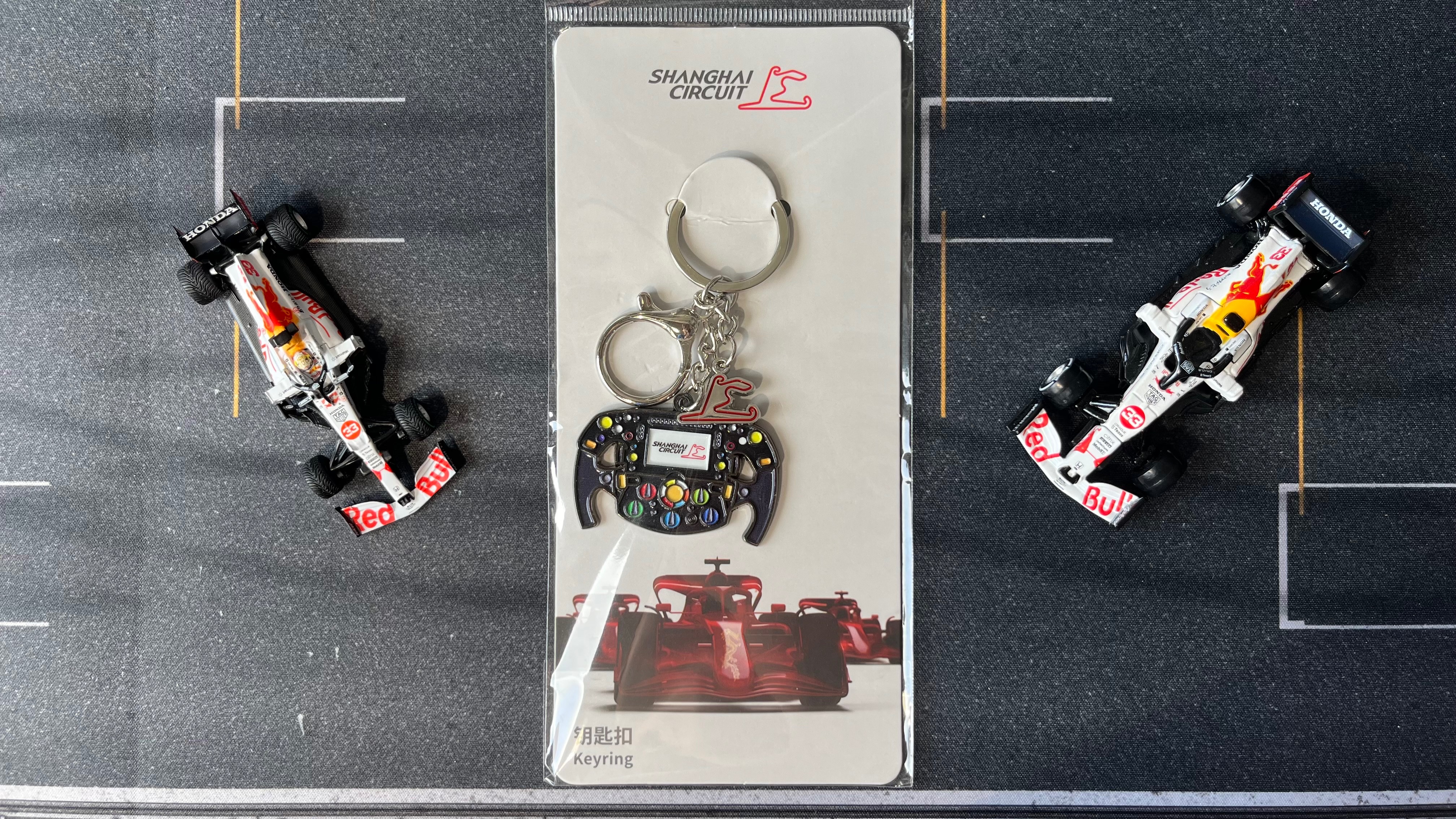 2025年F1中國站 上賽方向盤鑰匙圈 F1賽事官方周邊