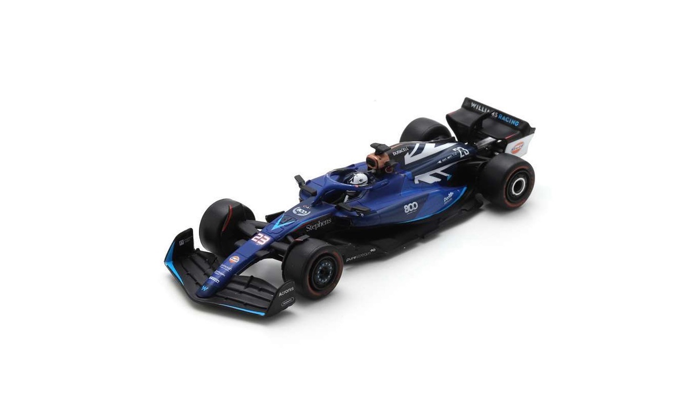 Spark Williams F1 FW45 #23 Alex Albon 8th British GP - Willi