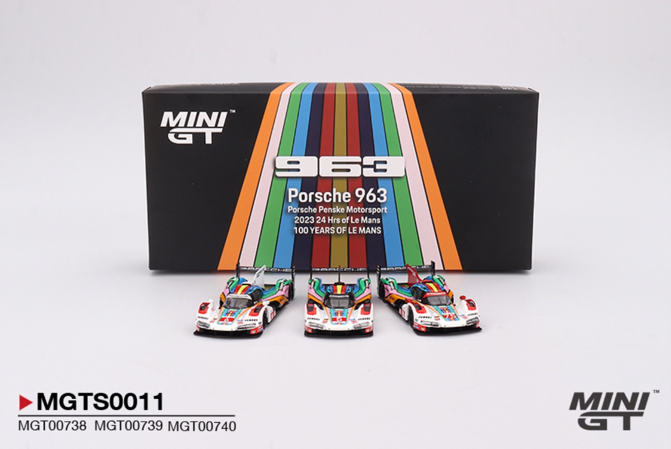 MINIGT Porsche 963 Porsche Penske Motorsport 限量3000套