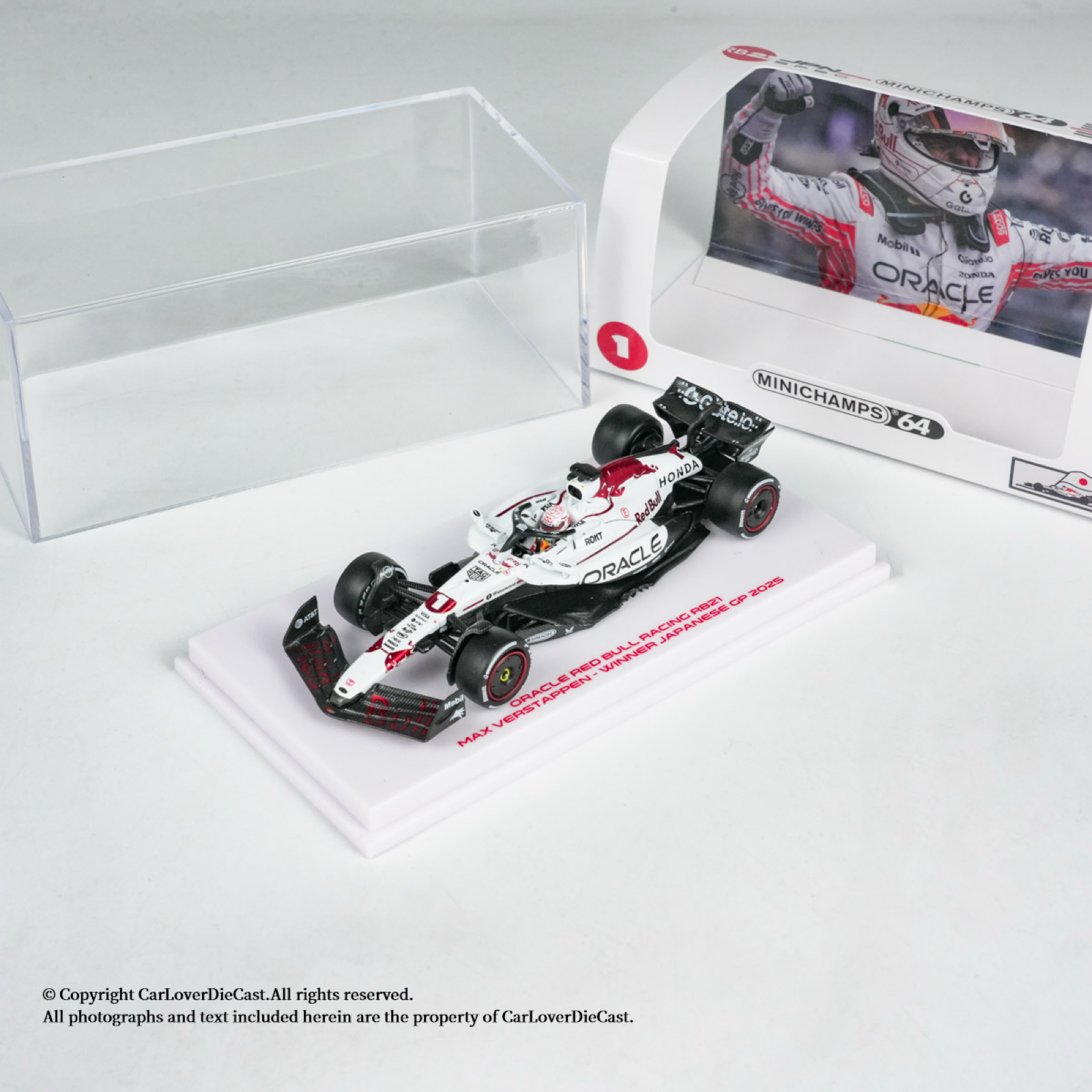MINICHAMPS 1/64 RED BULL RB21 MAX VERSTAPPEN 一般版