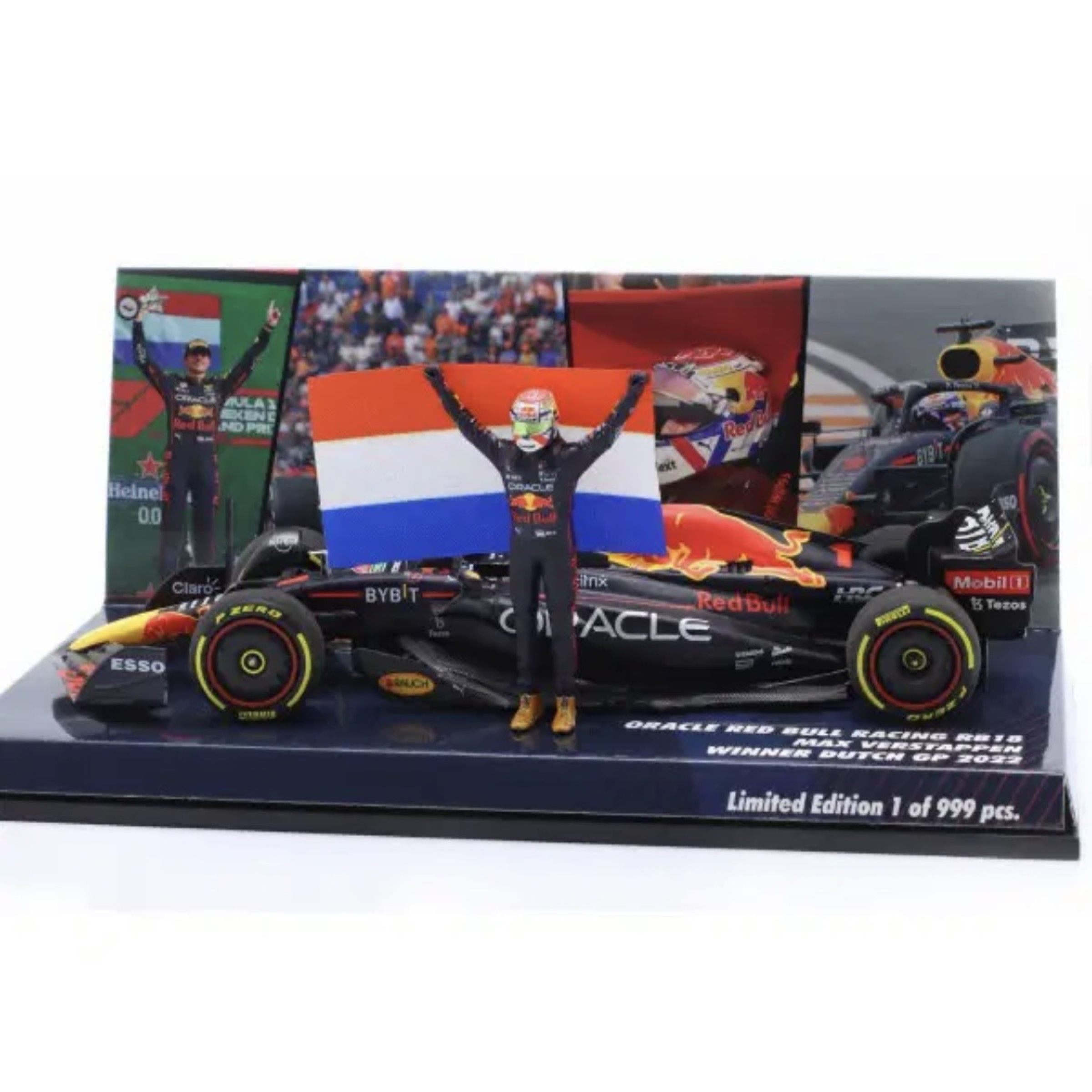 MINICHAMPS Red Bull RB18 #1 Max Verstappen Dutch GP 獨立人偶版
