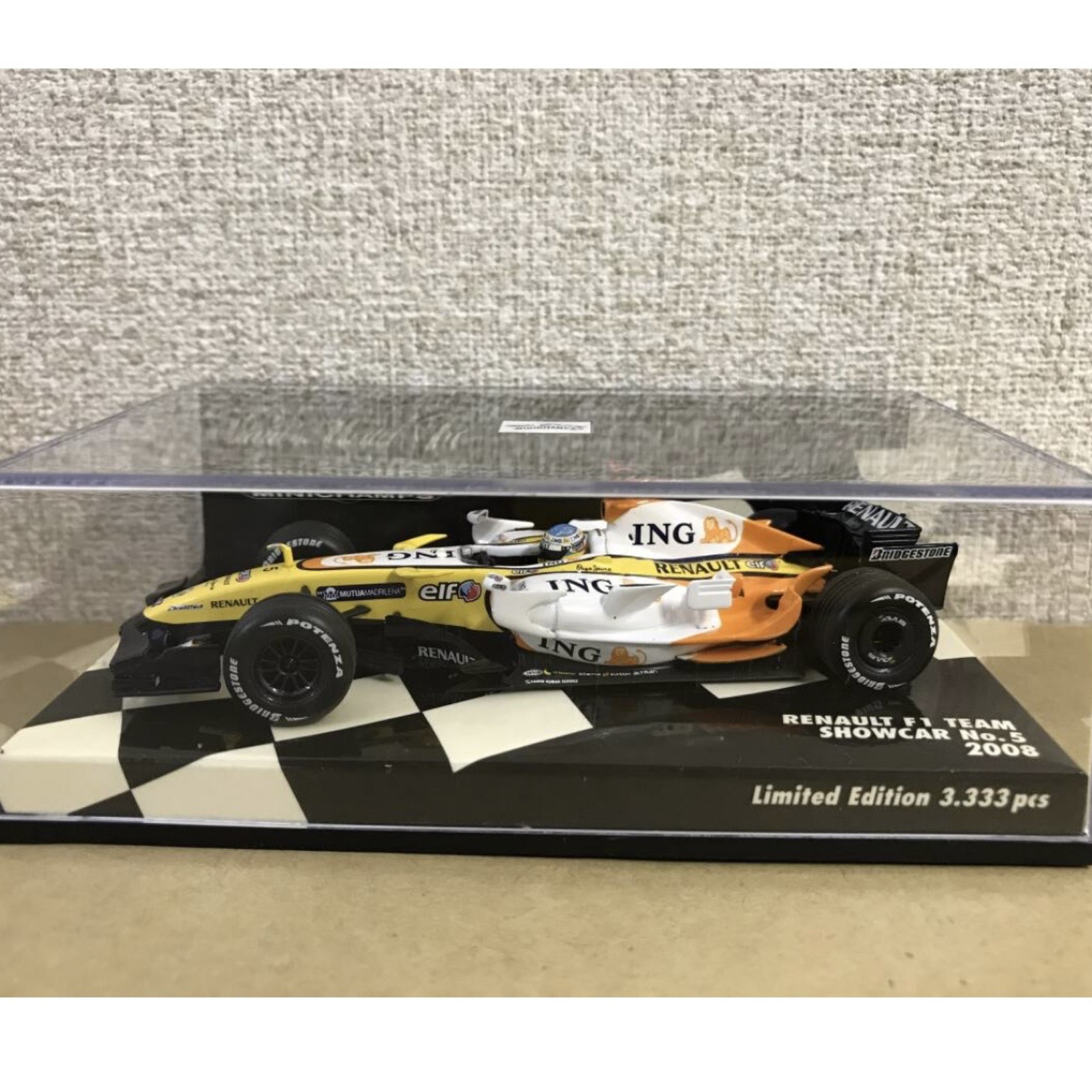 Minichamps Renault F1 showcar No.5 2008 F.Alonso
