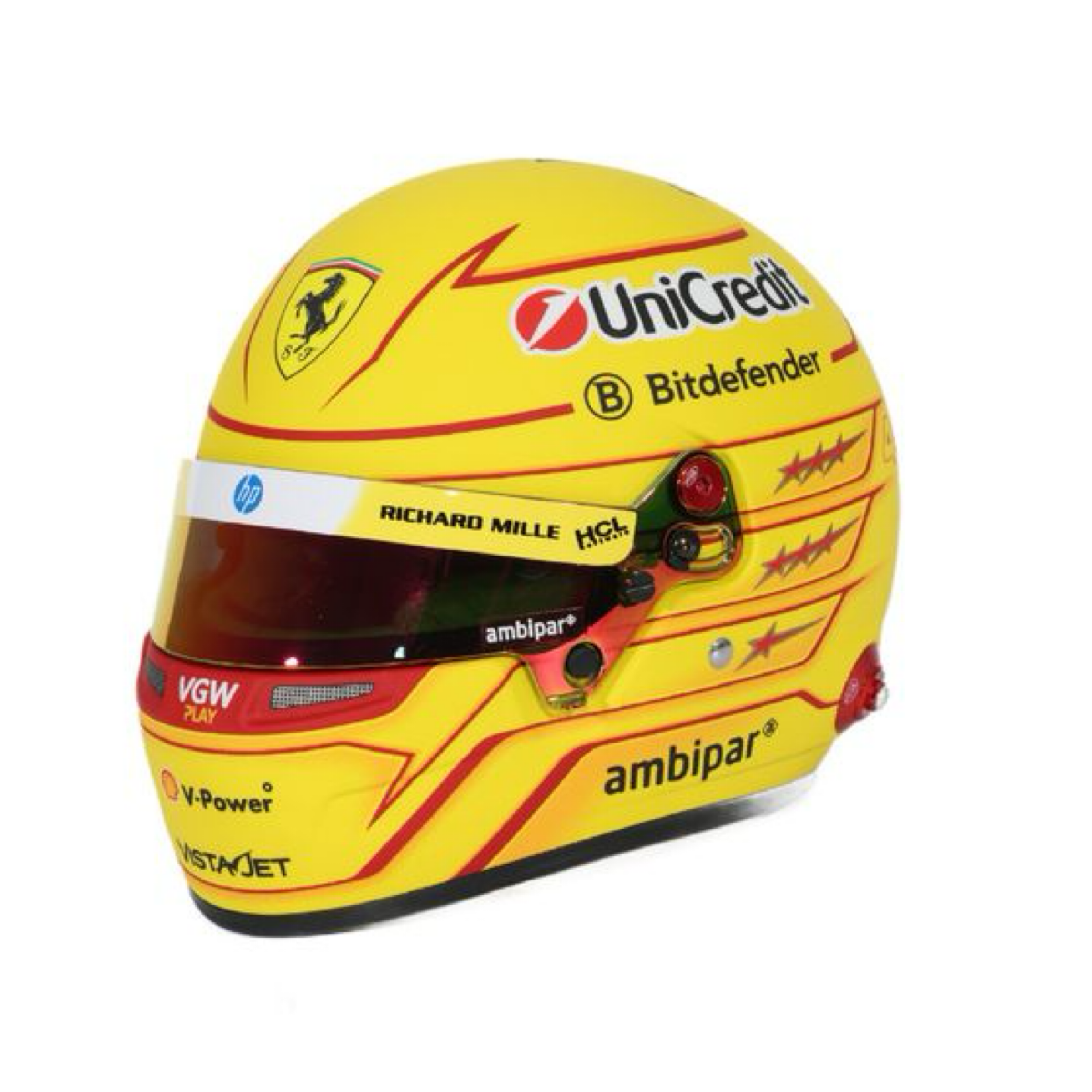 Bell 1/2 2025 Season Helmet #44 Lewis Hamilton 
