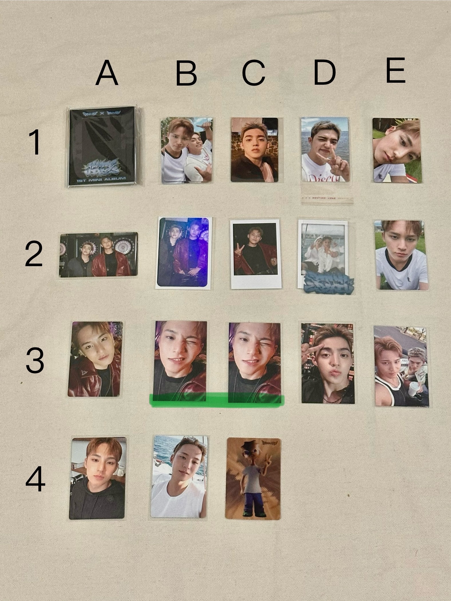 CxM 小分隊 123列特典/第4列專卡