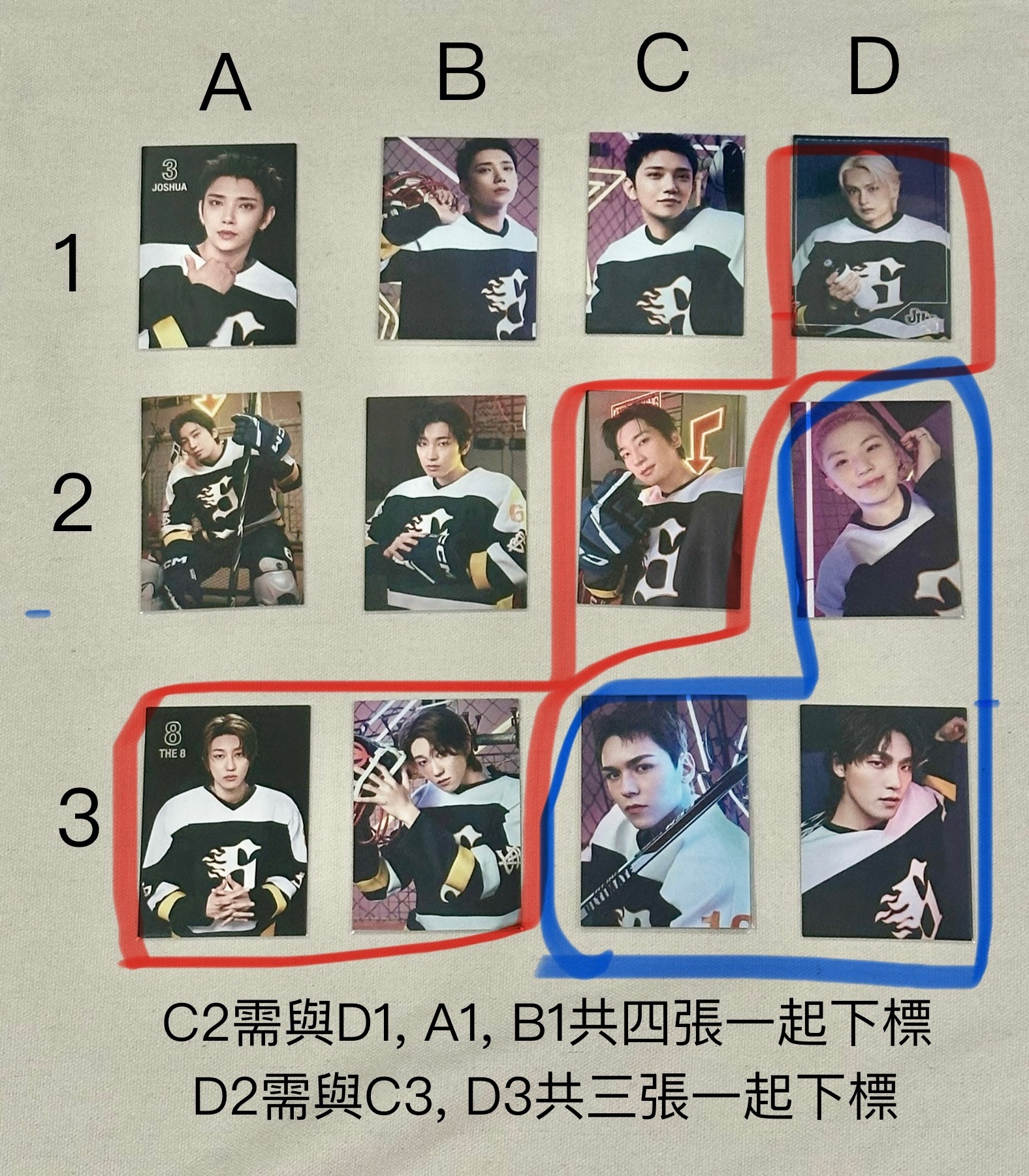 25Home卡包卡 除C2、D2以外皆可單買