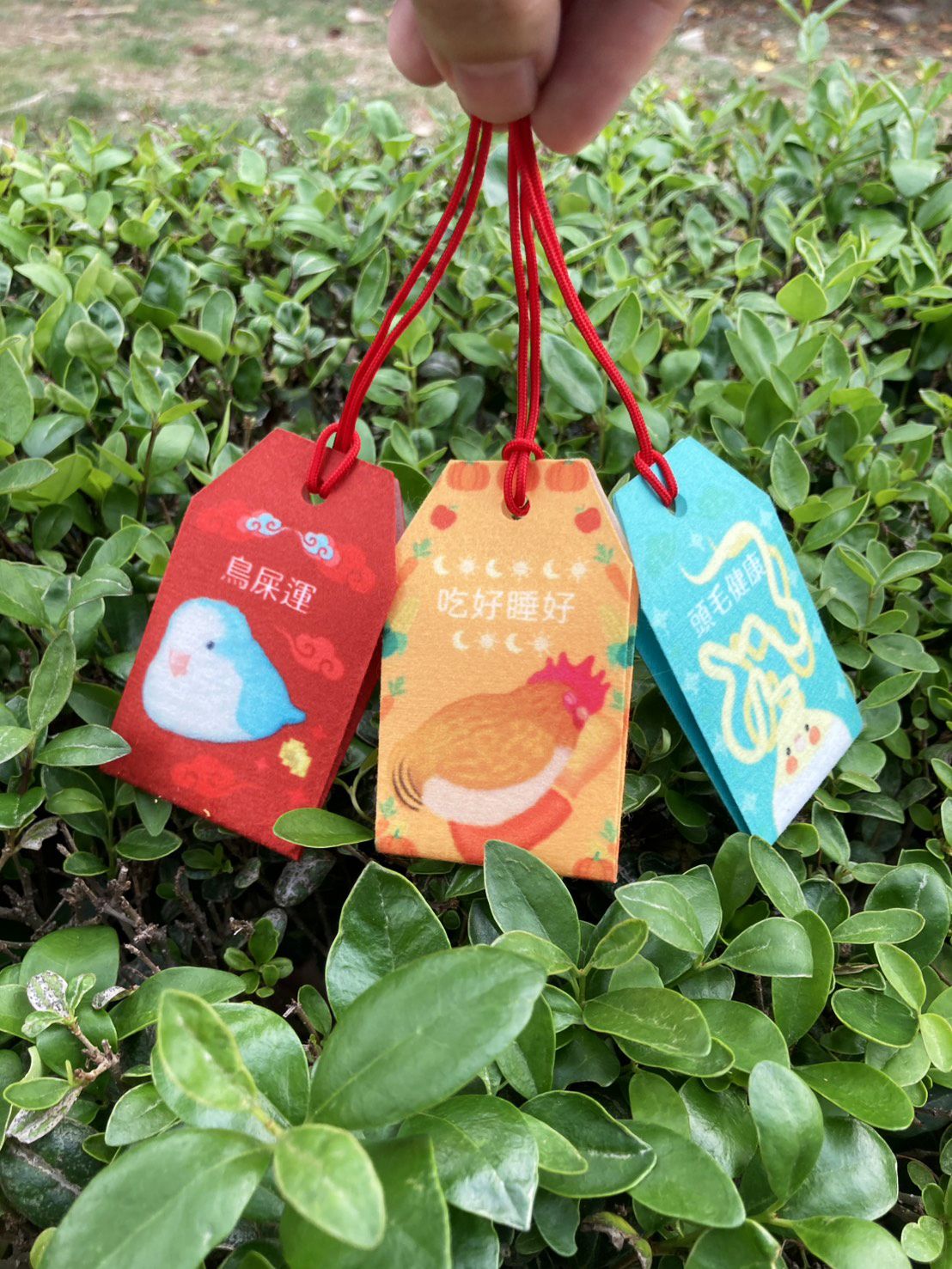 小鳥御守 護身符