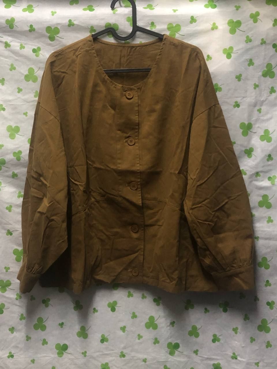 ♛ROSEMAYR♛廠商寄賣-日系復古文藝風圓領小外套