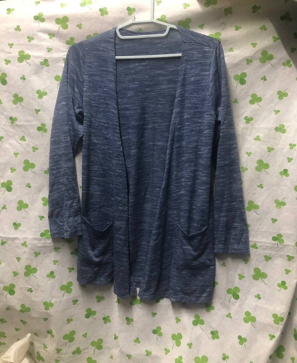 ♛ROSEMAYR♛廠商寄賣-Z0299藍色開襟式外套