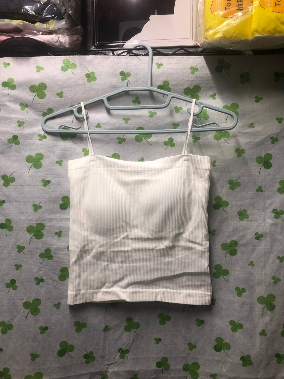 ♛ROSEMAYR♛廠商寄賣-自帶胸墊細肩帶小可愛 黑/白