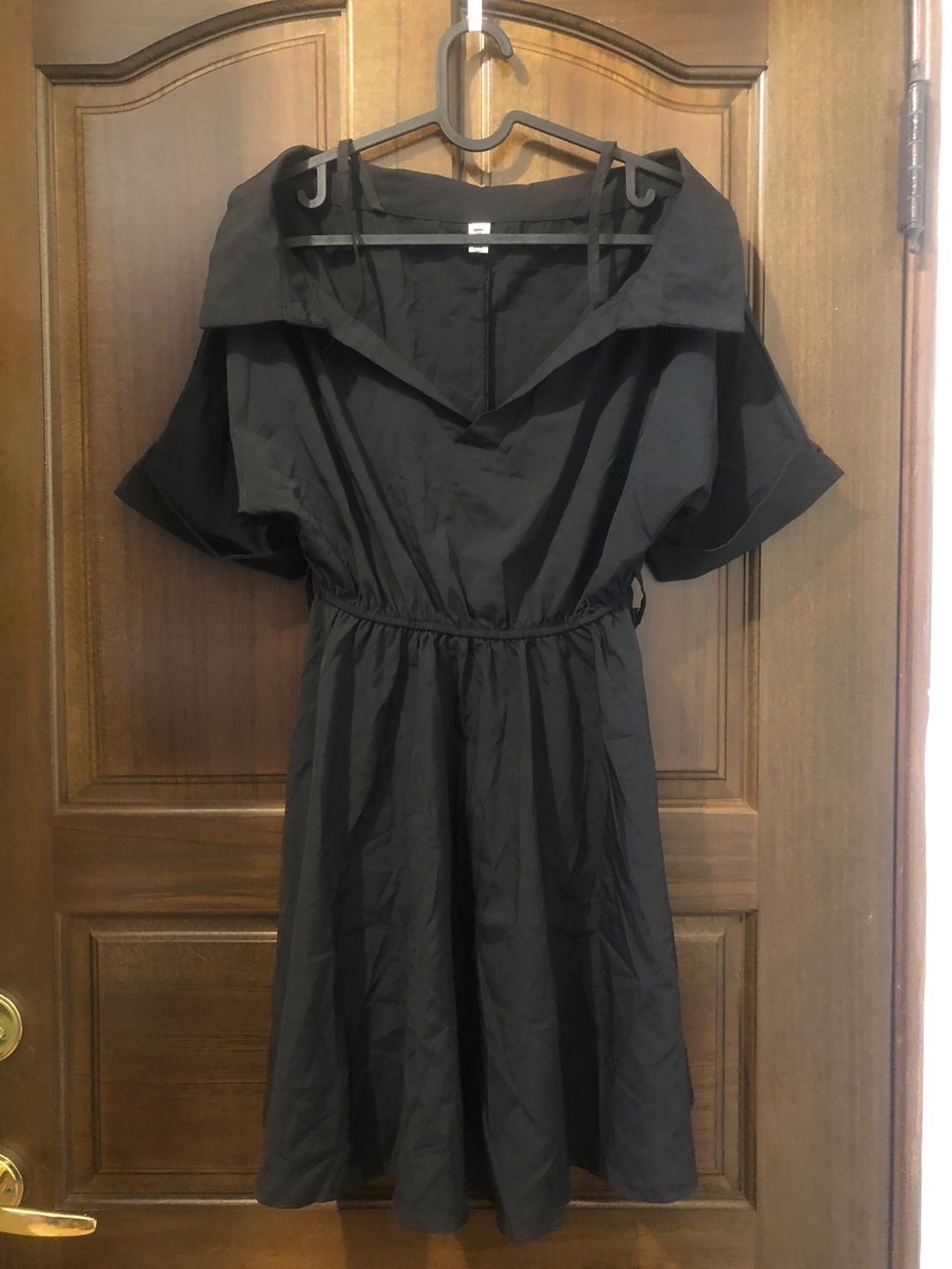 ♛ROSEMAYR♛廠商寄賣-赫本風V領鬆緊腰連身裙