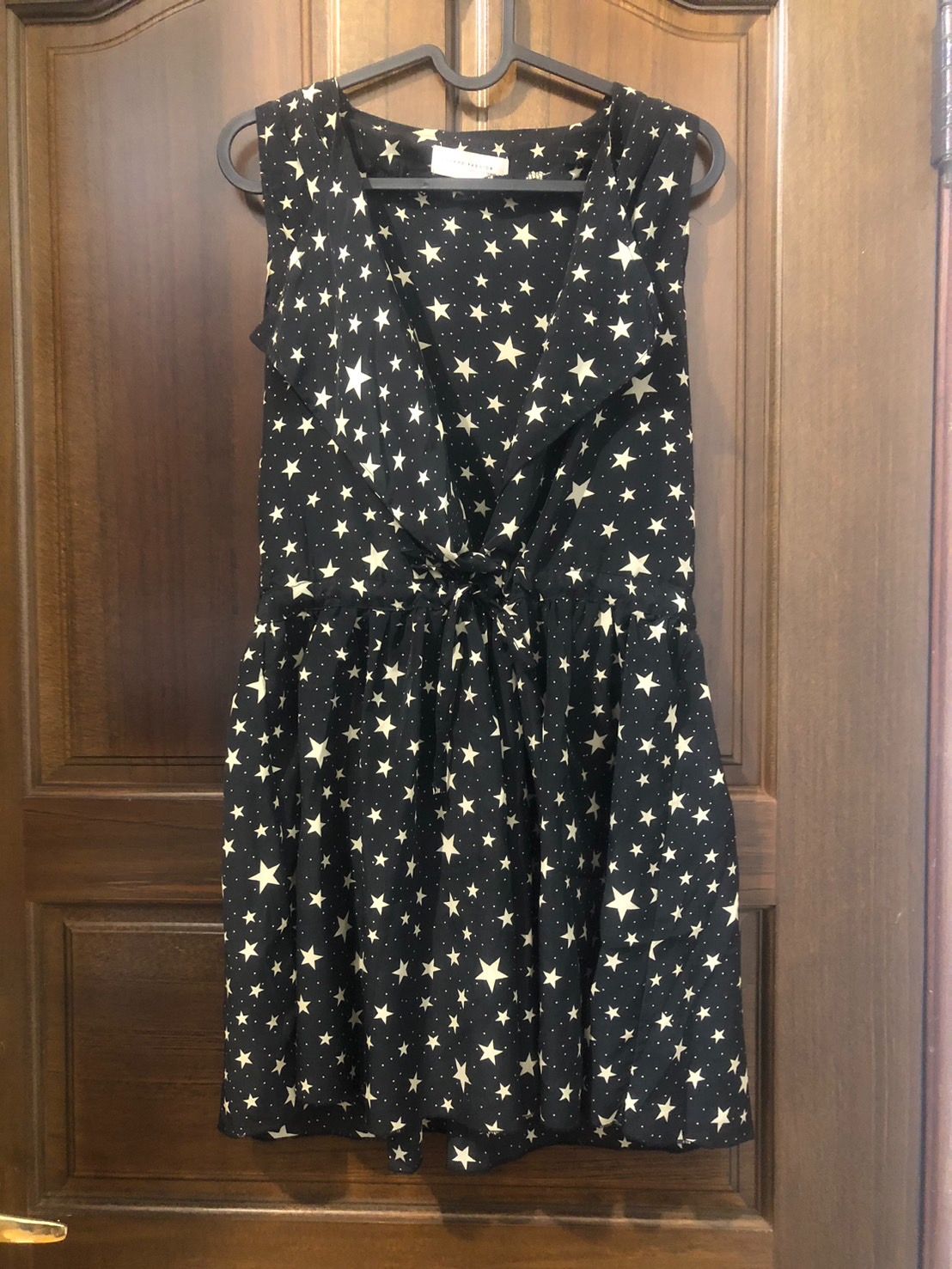 ♛ROSEMAYR♛廠商寄賣-Z2371雪紡紗滿版星星腰間抽繩連身裙