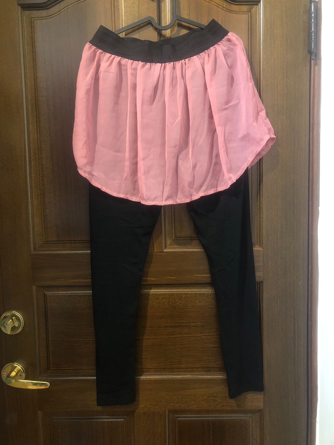 ♛ROSEMAYR♛廠商寄賣- Z1197中大尺碼 拼接雪紡甲兩件內搭褲