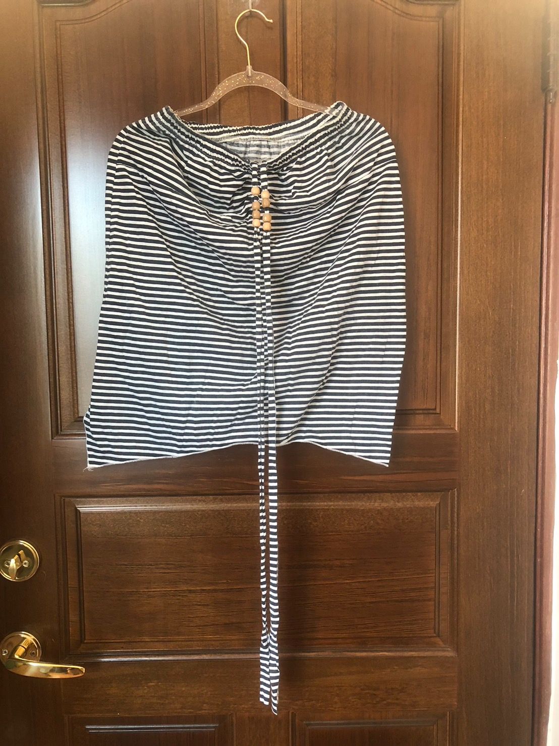 ♛ROSEMAYR♛廠商寄賣-兩穿式條紋綁脖肚兜/半身裙 展示品