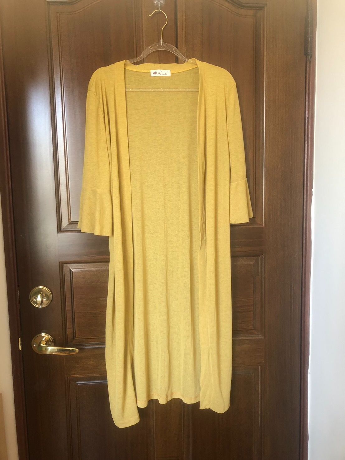 ♛ROSEMAYR♛廠商寄賣-K0418開衫七分荷葉袖防曬外套