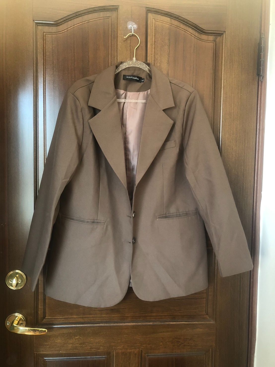 ♛ROSEMAYR♛廠商寄賣-C3875 卡其色西裝外套